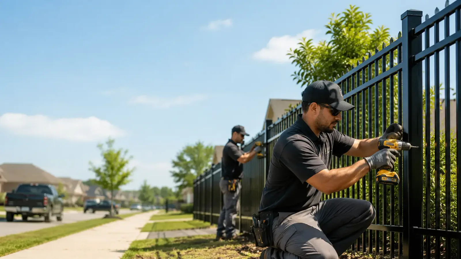 Metal Fence Installation in Strathmore, CA